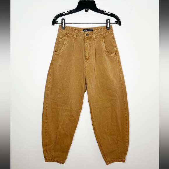 Zara BLOGGERS FAV paperbag jeans - Picture 6 of 7